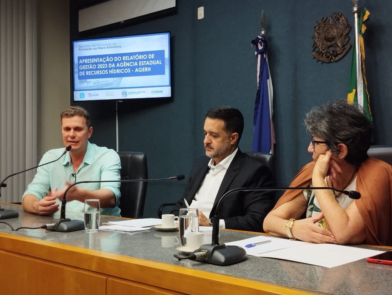 Durante a reunião da Comissão de Meio Ambiente da Ales foi apresentado o Relatório de Gestão da Agência.