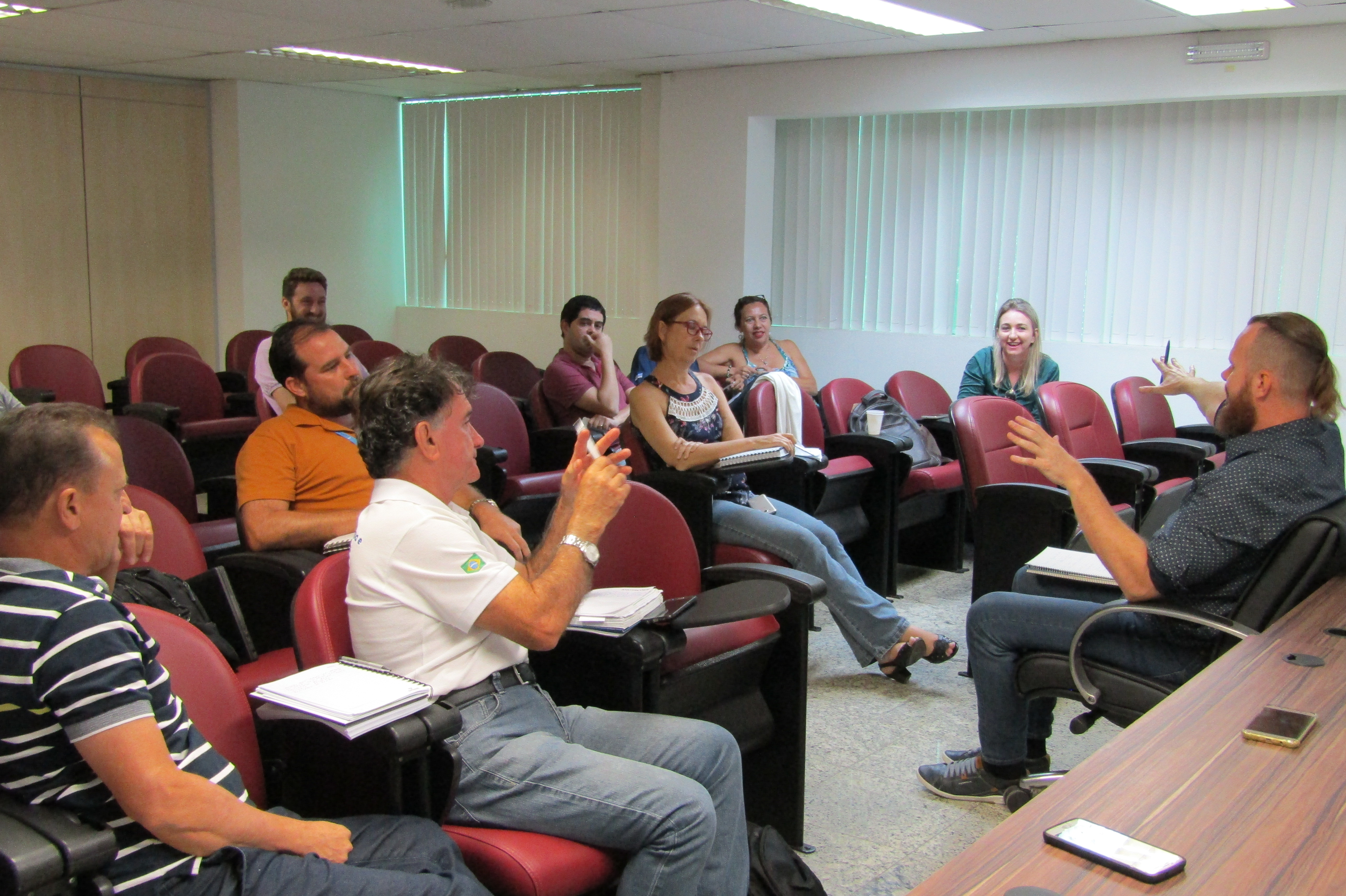 Reunião da Agerh com os comitês de bacias hidrográficas afluentes do Rio Doce. 
